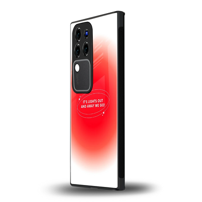 Racing Spiritvivo v30 pro mobile cover | shockproof glass phone case