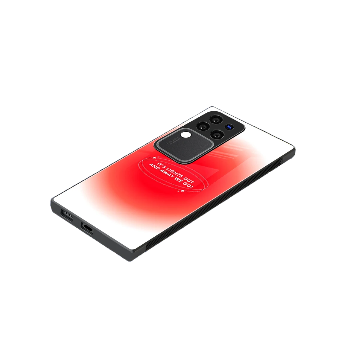 Racing Spirit stylish phone case forvivo v30 pro | glossy glass and slim fit