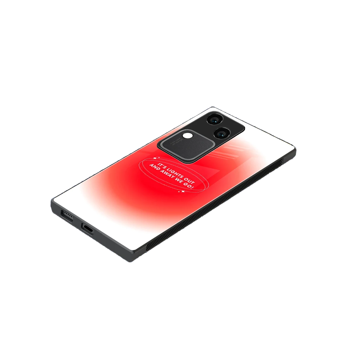 Racing Spirit stylish phone case for vivo v30 | glossy glass and slim fit