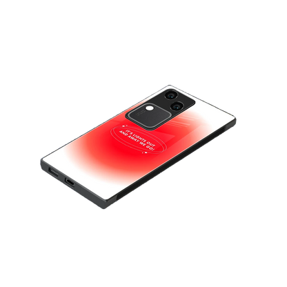Racing Spirit stylish phone case for vivo v30 | glossy glass and slim fit
