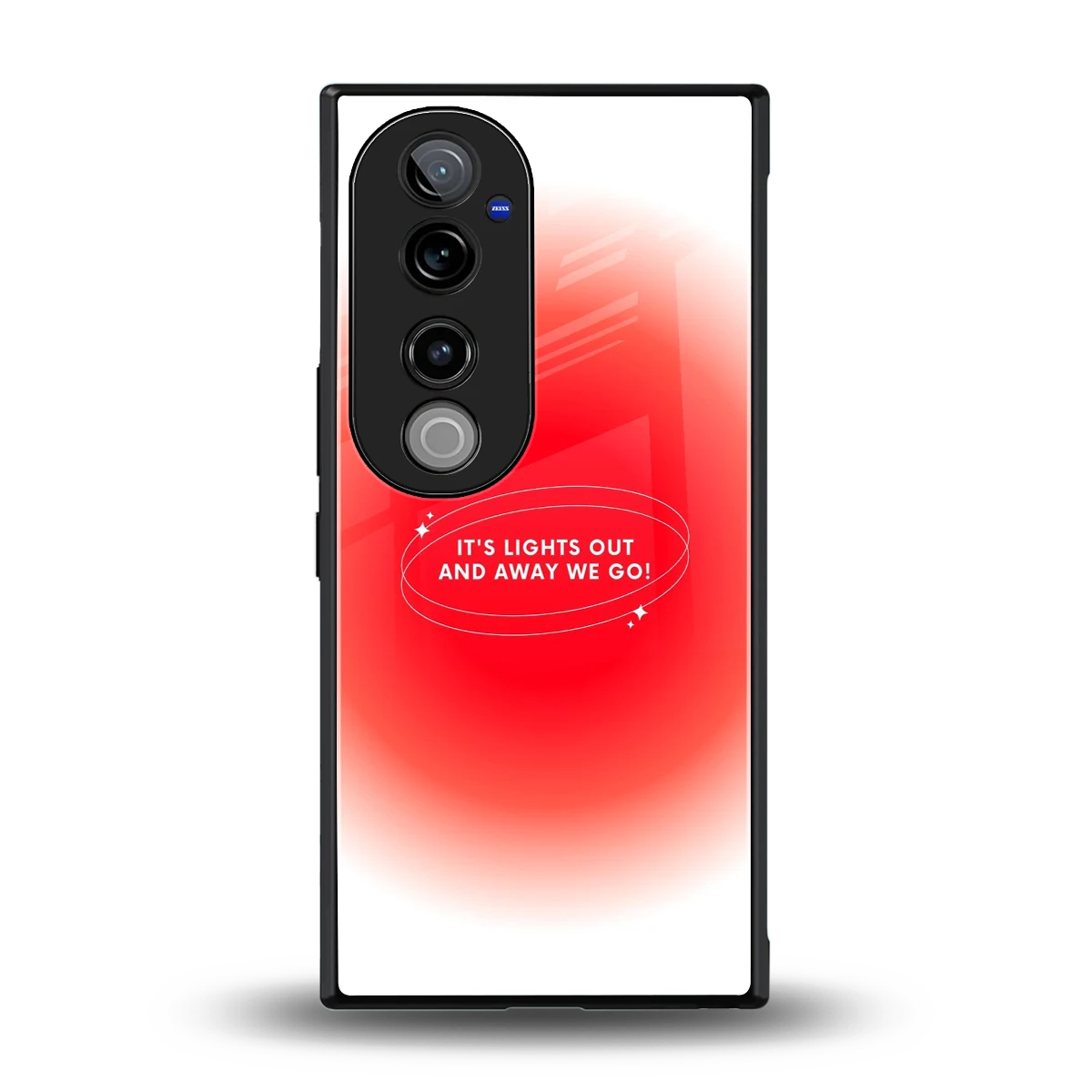 Racing Spirit back phone cover | glass case for vivo v40 pro