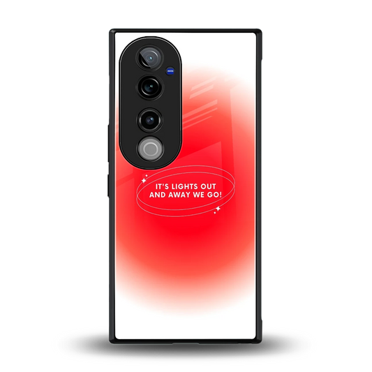 Racing Spirit back phone cover | glass case for vivo v40 pro