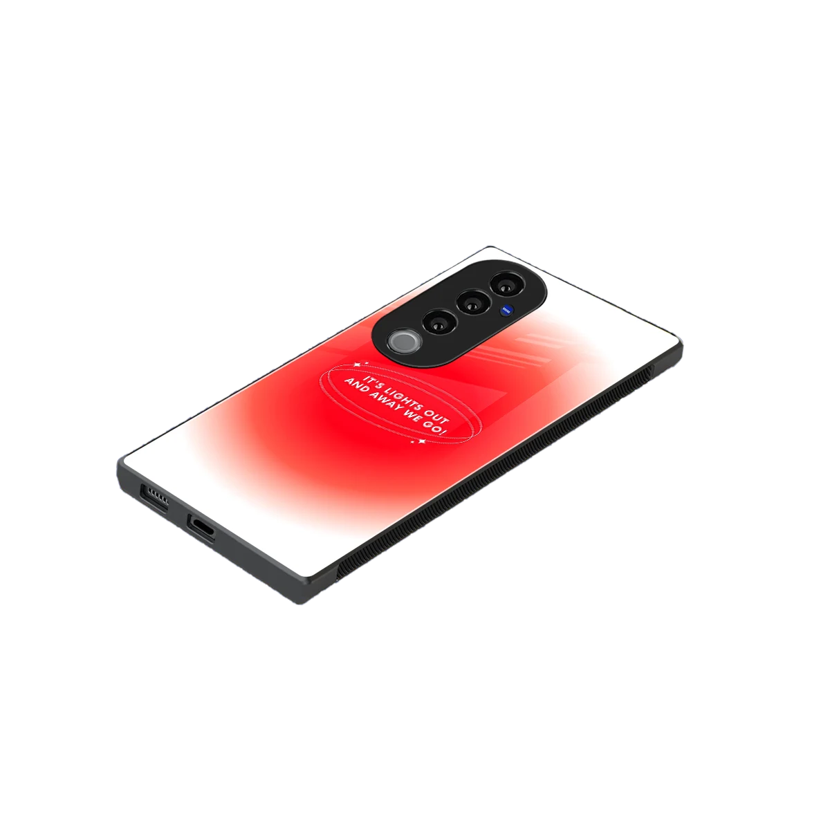 Racing Spirit stylish phone case for vivo v40 pro | glossy glass and slim fit