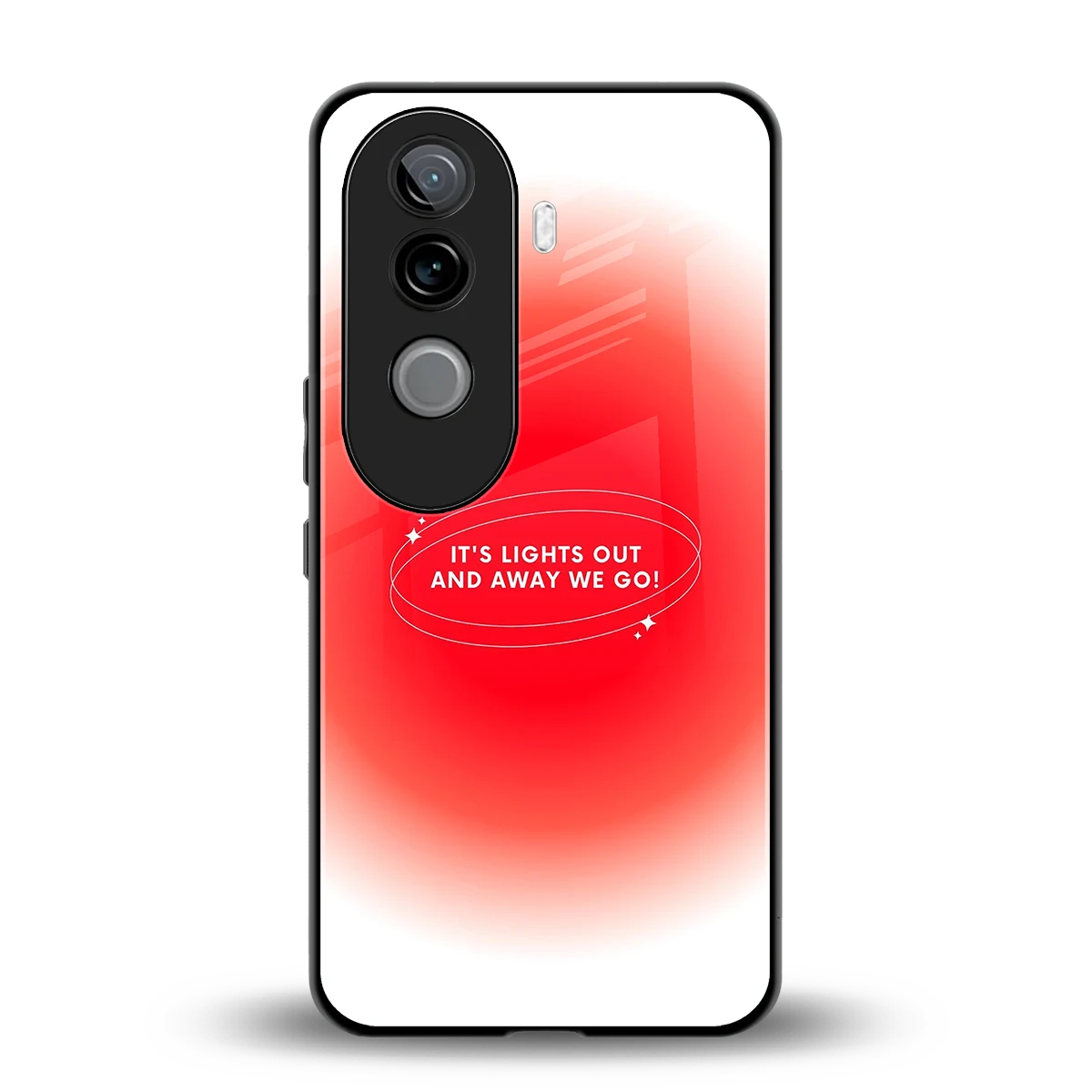 Racing Spirit back phone cover | glass case for vivo v40e