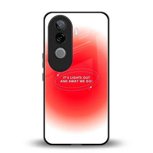 Racing Spirit back phone cover | glass case for vivo v40e