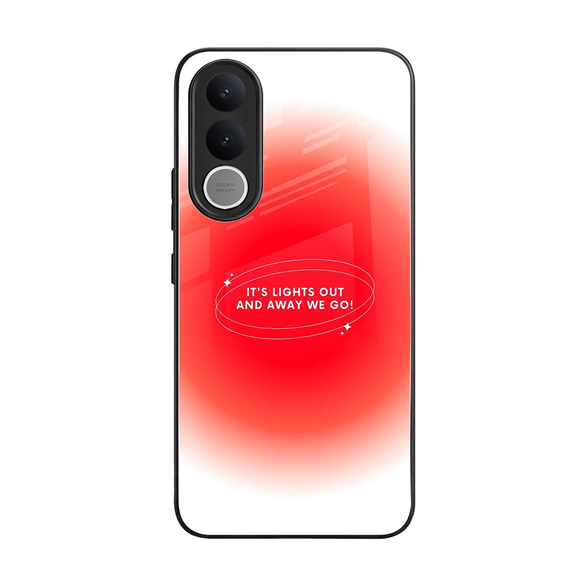 Racing Spirit back phone cover | glass case for vivo v70 fe