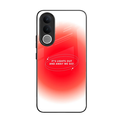 Racing Spirit back phone cover | glass case for vivo v70 fe