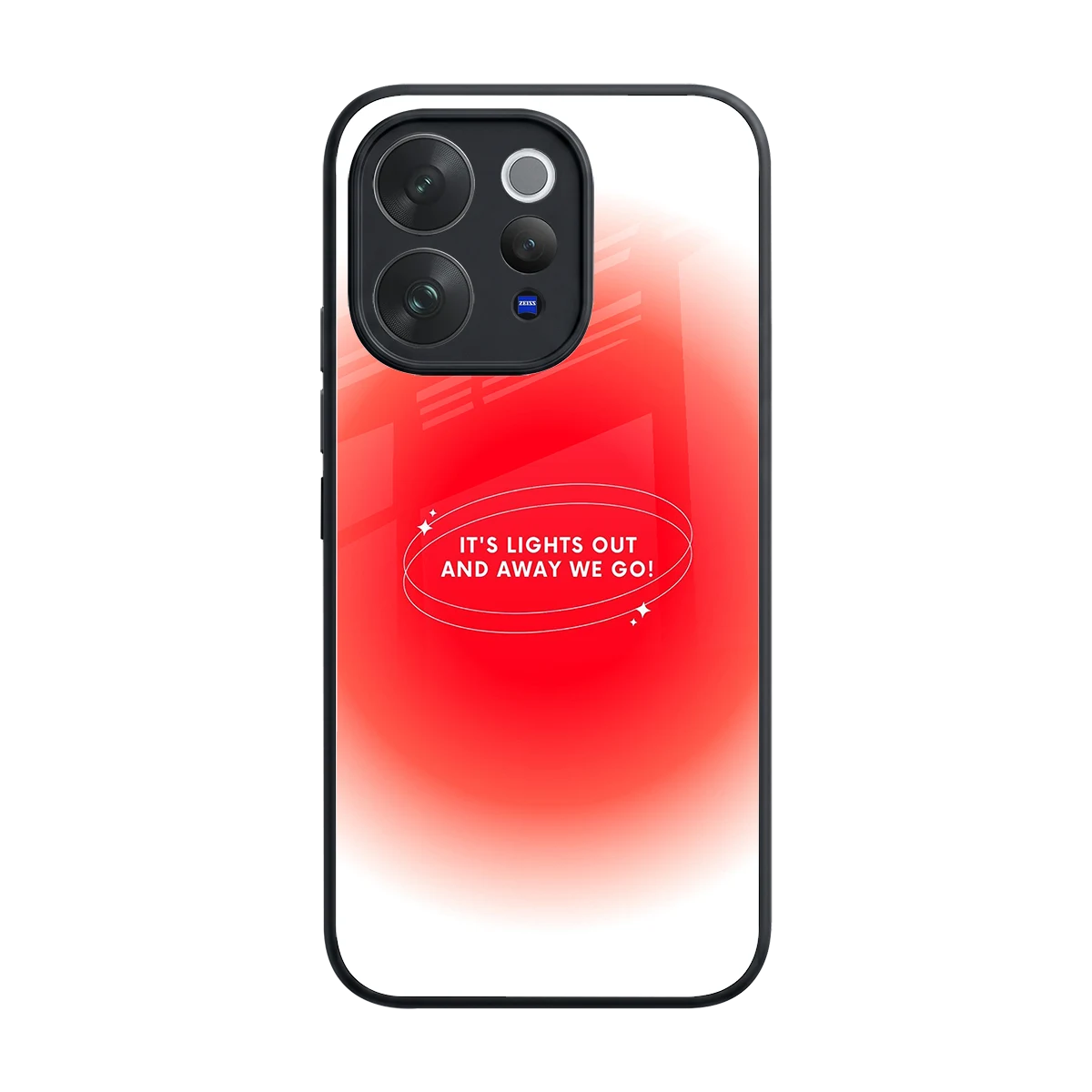 Racing Spirit back phone cover | glass case for vivo v70