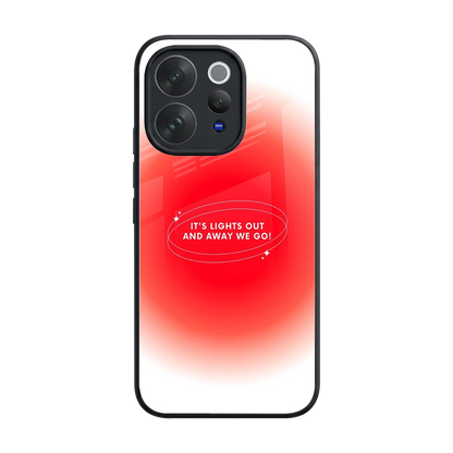 Racing Spirit back phone cover | glass case for vivo v70