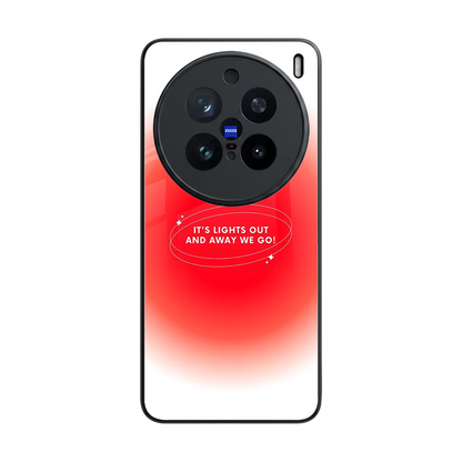Racing Spirit back phone cover | glass case for vivo x200 pro