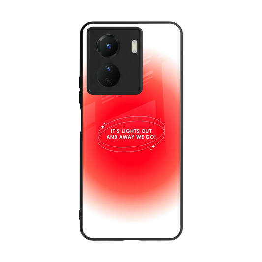 Racing Spirit back phone cover | glass case for vivo y16