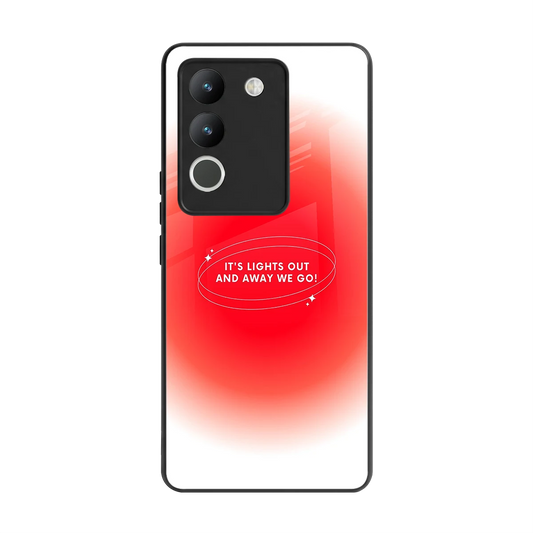 Racing Spirit back phone cover | glass case for vivo y200 5g
