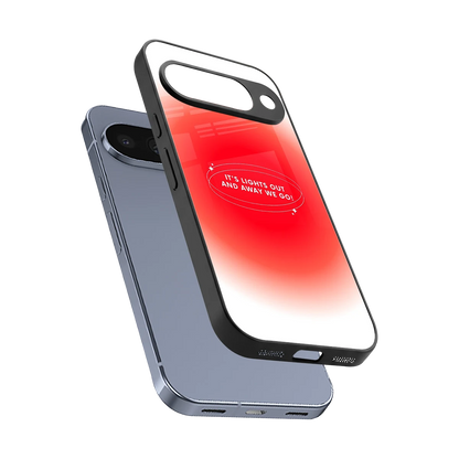 Racing Spirit sleek google pixel 10 cover with tempered glass back and TPU edges