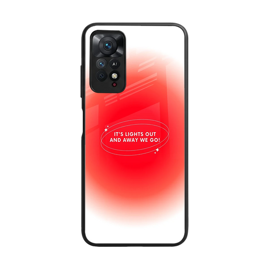 Racing Spirit back phone cover | glass case for redmi note 11 pro