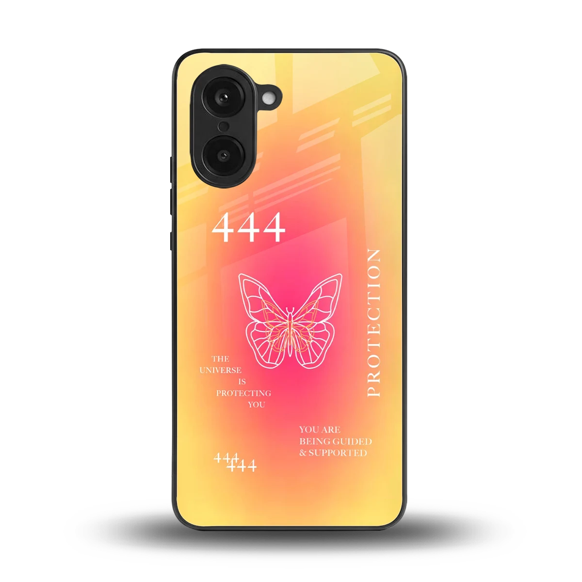 Radiant 444 back phone cover | glass case for oneplus nord ce5 5g