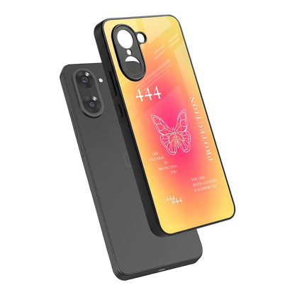 Radiant 444 sleek oneplus nord ce5 5g cover with tempered glass back and TPU edges