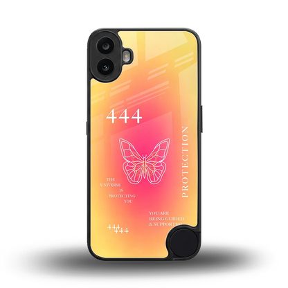 Radiant 444 back phone cover | glass case for cmf nothing phone 1