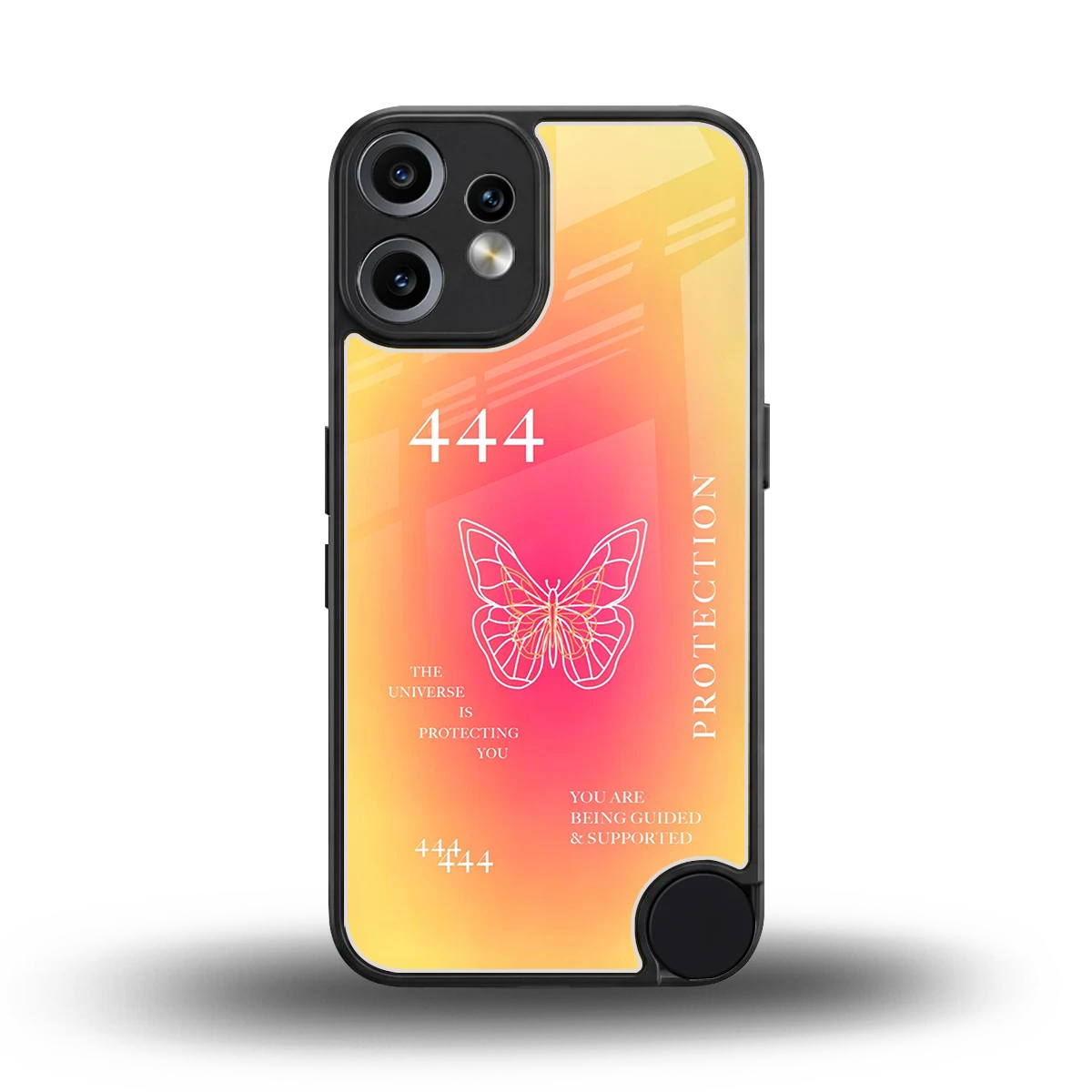 Radiant 444 back phone cover | glass case for cmf nothing phone 2 pro