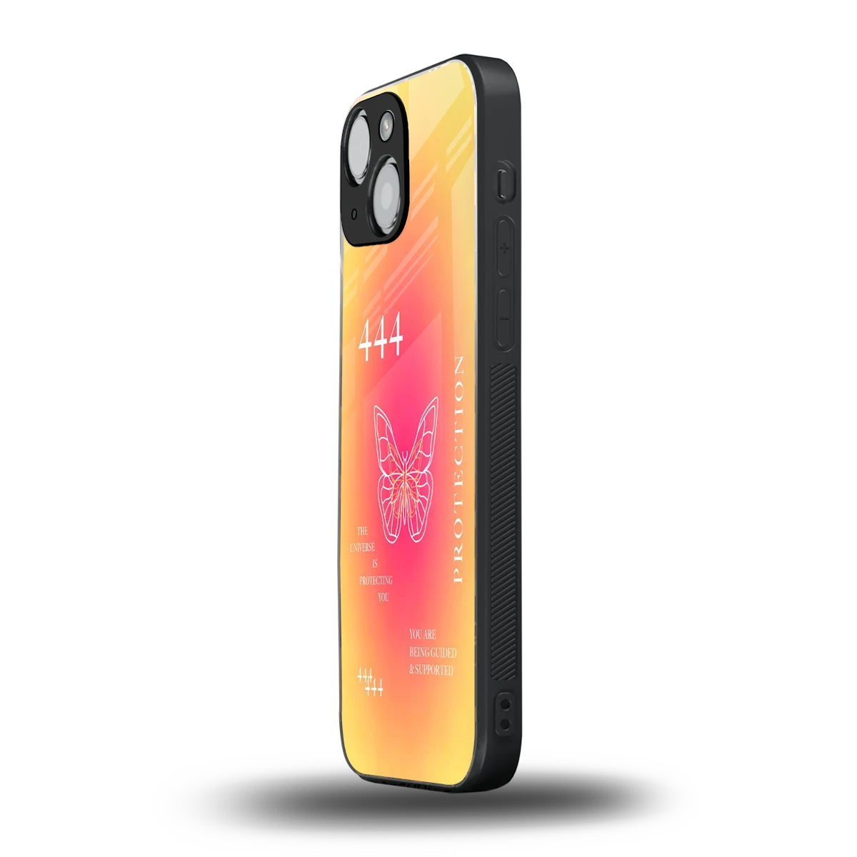 Radiant 444 iphone 12 mini mobile cover | shockproof glass phone case