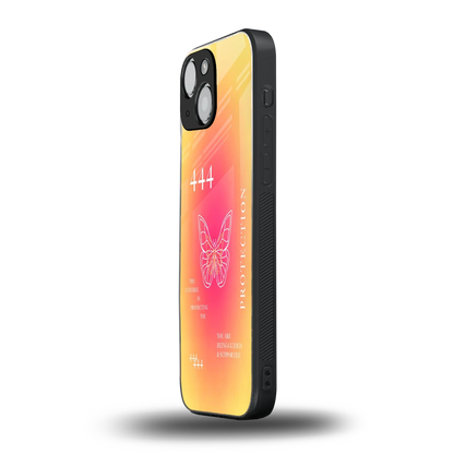 Radiant 444 iphone 12 mini mobile cover | shockproof glass phone case