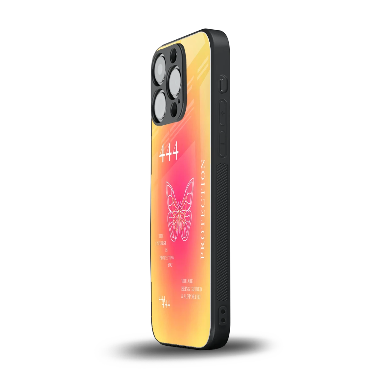 Radiant 444 iphone 13 pro mobile cover | shockproof glass phone case