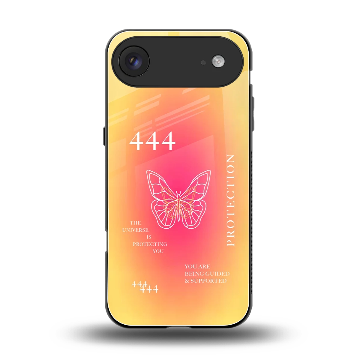 Radiant 444 back phone cover | glass case for iphone air
