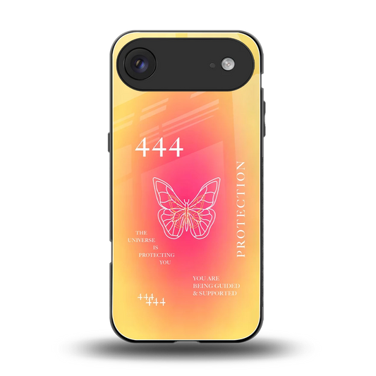 Radiant 444 back phone cover | glass case for iphone air