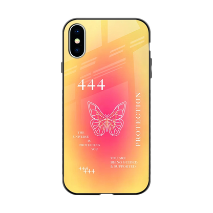 Radiant 444 back phone cover | glass case for iphone x