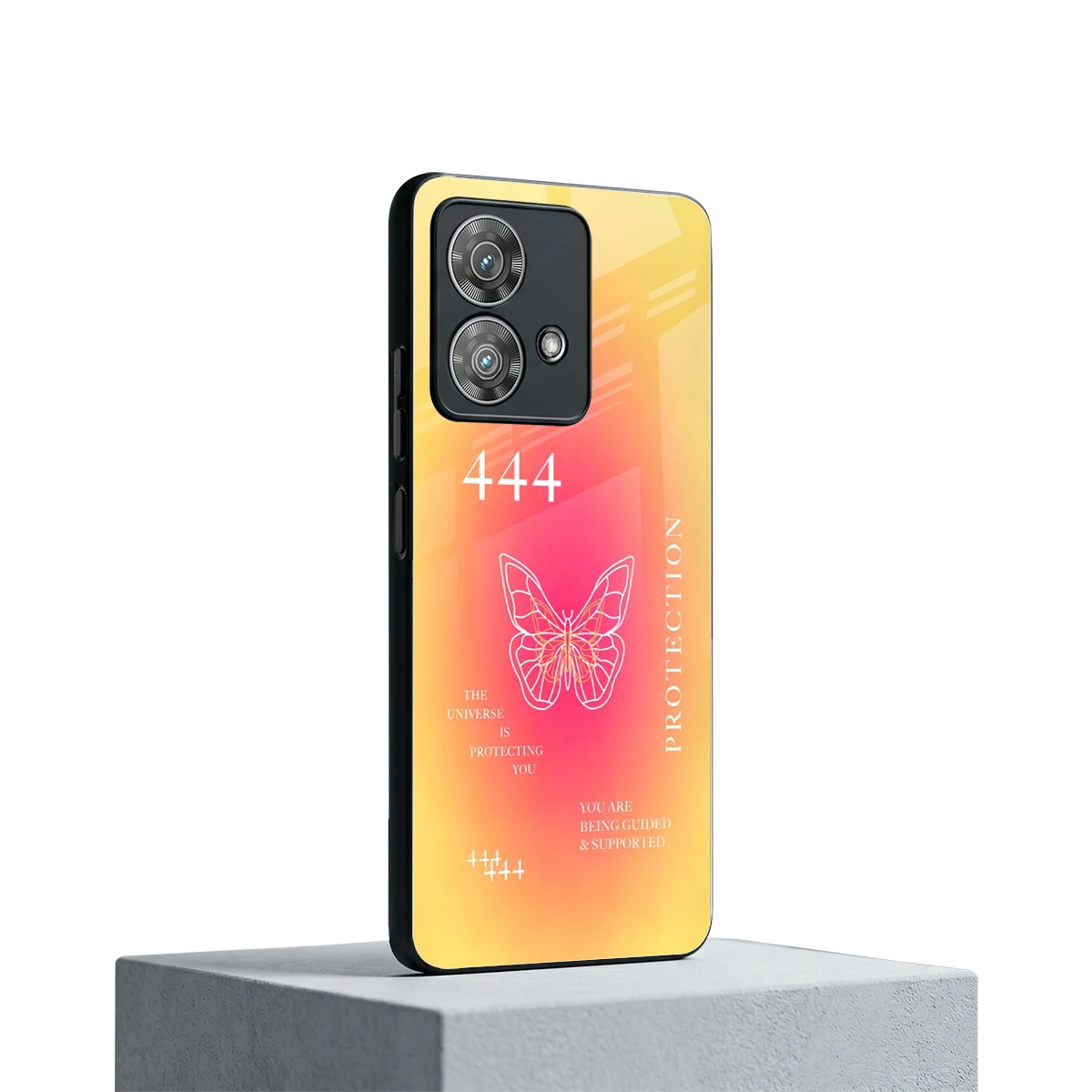 Radiant 444 motorola edge 40 neo 5g mobile cover | shockproof glass phone case