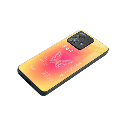 Radiant 444 stylish phone case for motorola edge 40 neo 5g | glossy glass and slim fit