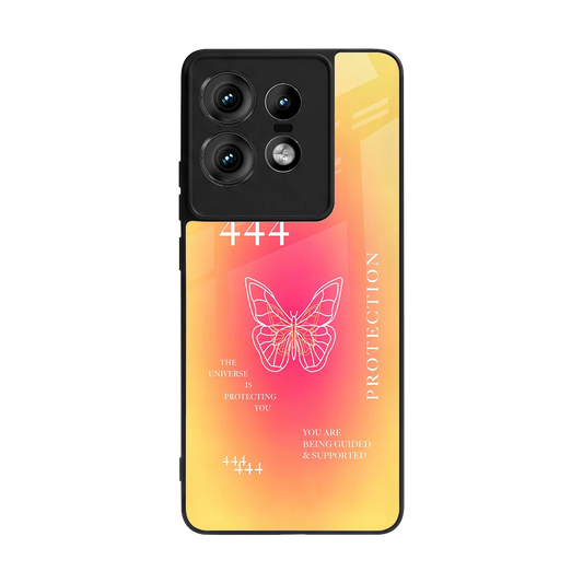 Radiant 444 back phone cover | glass case for motorola edge 50 pro