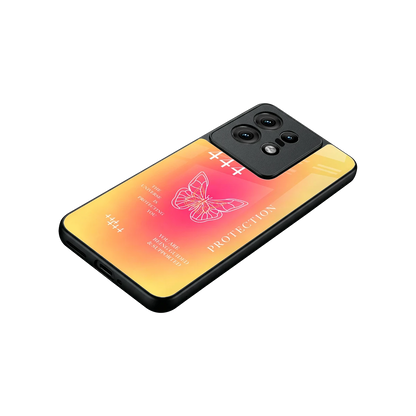 Radiant 444 stylish phone case for motorola edge 50 pro | glossy glass and slim fit