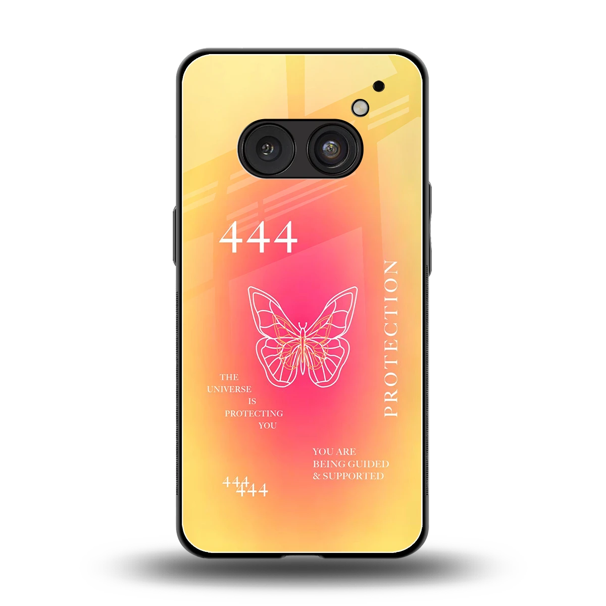 Radiant 444 back phone cover | glass case for nothing phone 2a plus