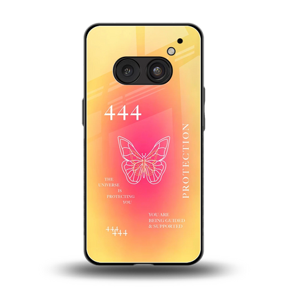 Radiant 444 back phone cover | glass case for nothing phone 2a plus