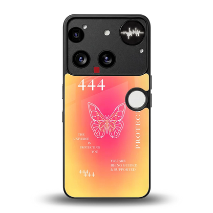 Radiant 444 back phone cover | glass case for nothing phone 3