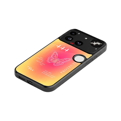 Radiant 444 stylish phone case for nothing phone 3 | glossy glass and slim fit