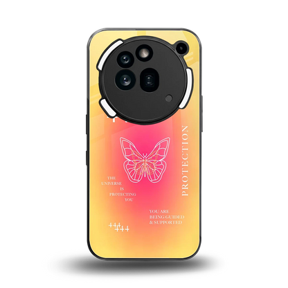 Radiant 444 back phone cover | glass case for nothing phone 3a pro
