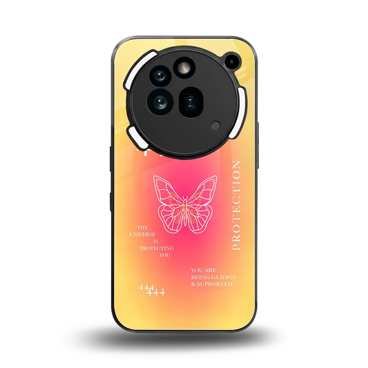 Radiant 444 back phone cover | glass case for nothing phone 3a pro