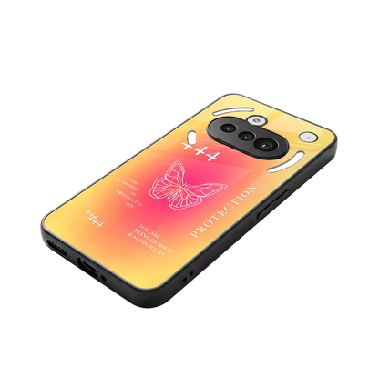 Radiant 444 stylish phone case for nothing phone 3a | glossy glass and slim fit