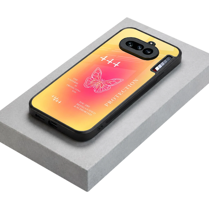 Radiant 444 stylish phone case for nothing phone 4a | glossy glass and slim fit