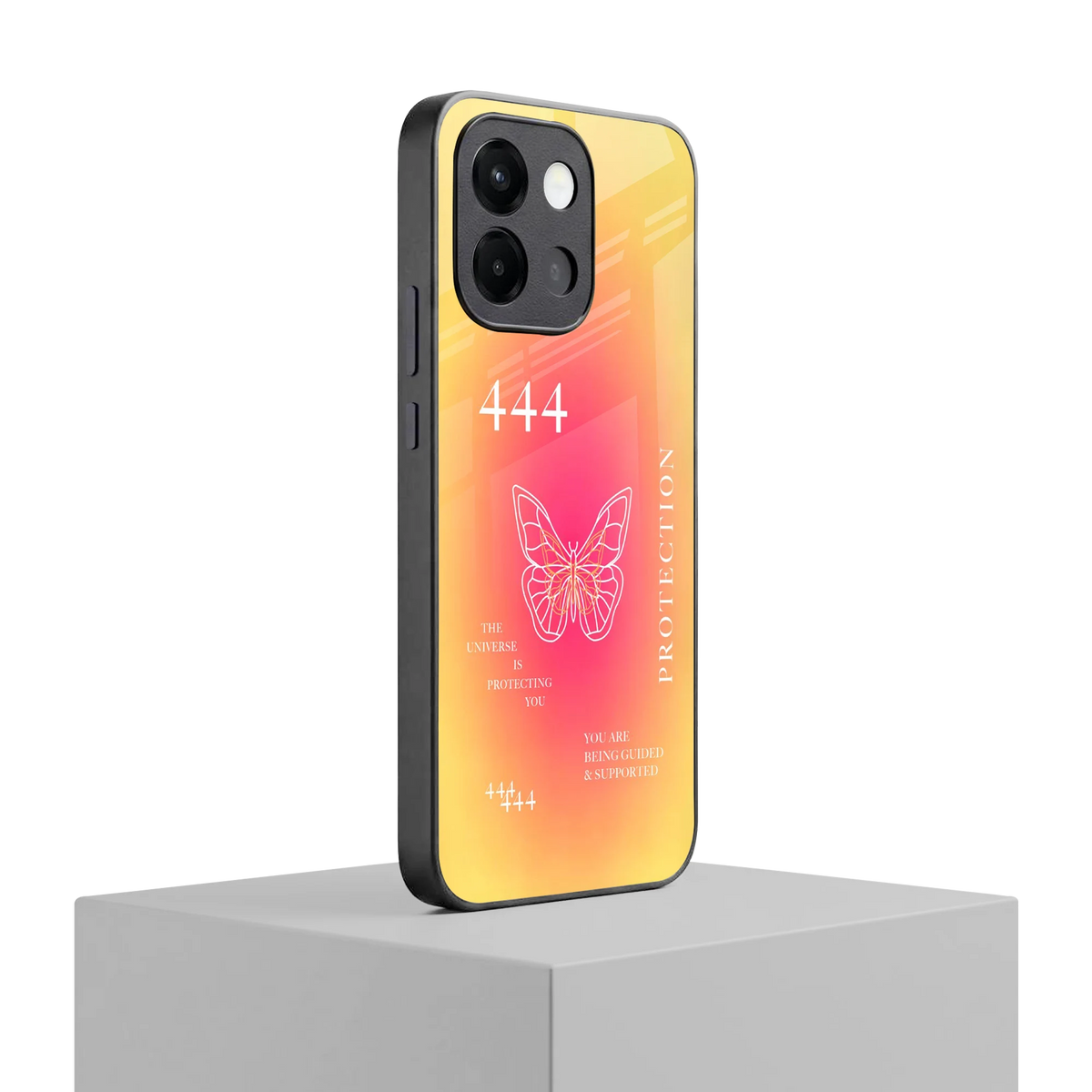 Radiant 444 oneplus 13s mobile cover | shockproof glass phone case
