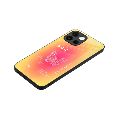 Radiant 444 stylish phone case for oneplus 13s | glossy glass and slim fit