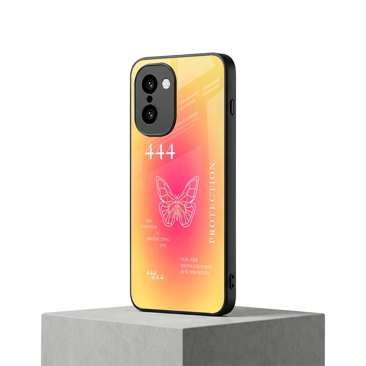 Radiant 444 oneplus 15r mobile cover | shockproof glass phone case