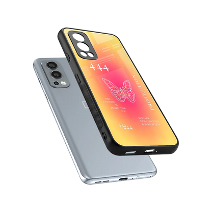 Radiant 444 sleek oneplus nord 2 cover with tempered glass back and TPU edges