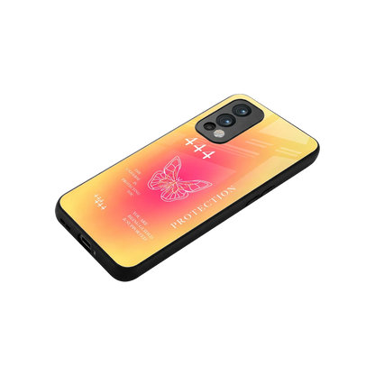 Radiant 444 stylish phone case for oneplus nord 2 | glossy glass and slim fit