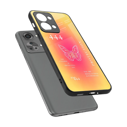 Radiant 444 sleek oneplus nord 2t cover with tempered glass back and TPU edges