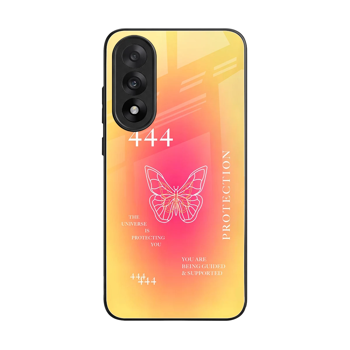 Radiant 444 back phone cover | glass case for oneplus nord 5