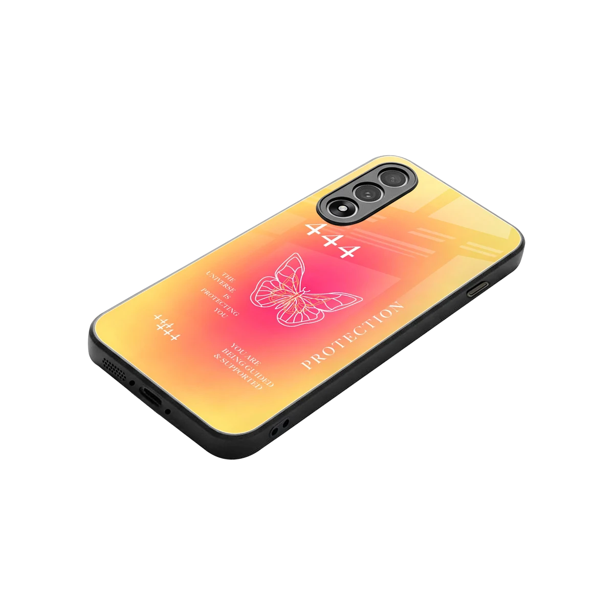 Radiant 444 stylish phone case for oneplus nord 5 | glossy glass and slim fit