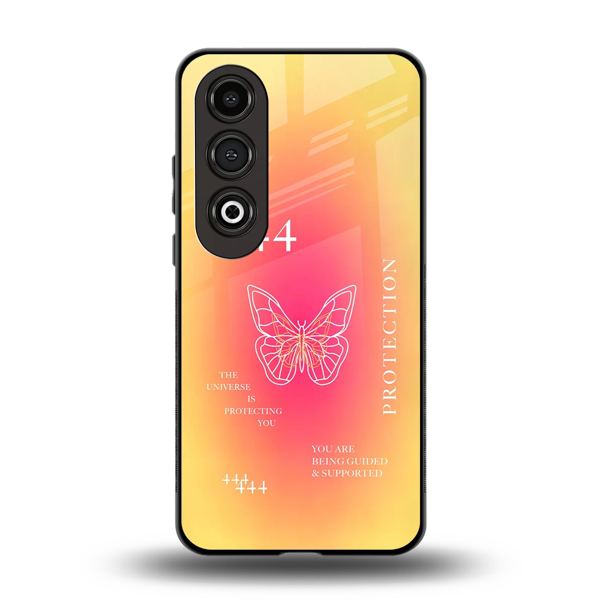 Radiant 444 back phone cover | glass case for oneplus nord ce 4