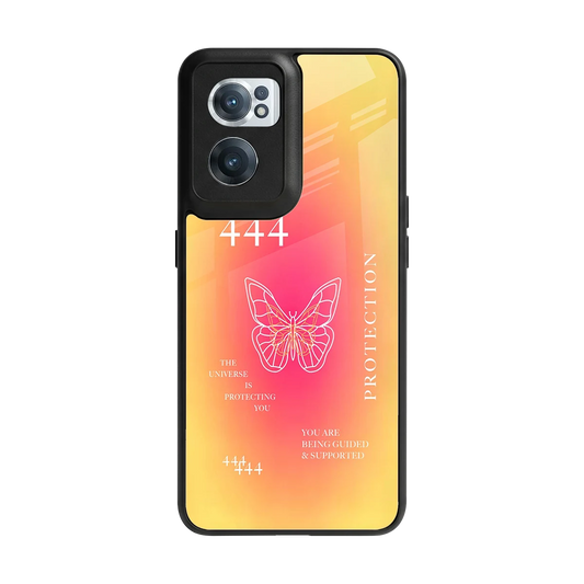 Radiant 444 back phone cover | glass case for oneplus nord ce 2